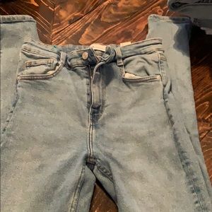 Zara blue jeans